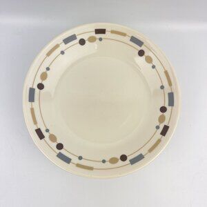 Corelle Vitrelle Geometric Rim Bread & Butter Plate 6.75” Made in USA